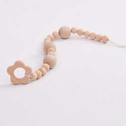 Bim Bla - Drewniana zawieszka z gryzakiem - Kwiatek | Esy Floresy