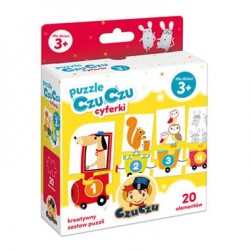 PUZZLE CZUCZU CYFERKI | Esy Floresy