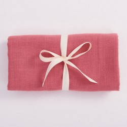 Bim Bla - Otulacz Muślinowy z bawełny organicznej Różowy | Esy Floresy