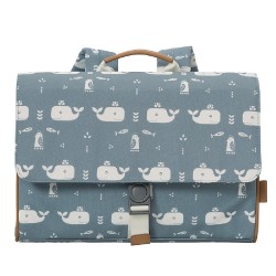 Fresk - Tornister Wieloryb Blue fog | Esy Floresy