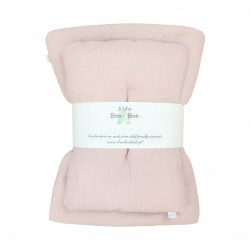 Bon Bon Kids - Komplet muślinowy różowy z wypełnieniem | Esy Floresy