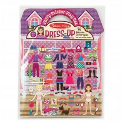 Melissa & Doug - Wypukłe wielorazowe naklejki Dress-Up | Esy Floresy