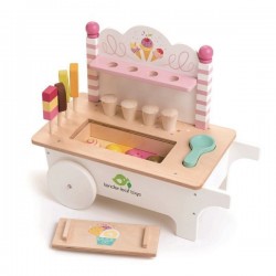 Tender Leaf Toys - Drewniany sklepik z lodami na magnesy | Esy Floresy