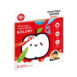 CzuCzu - Dłuuugie rysowanki. Kolory. Chwytam Kredkę 18m+ | Esy Floresy