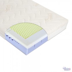 Materac dla niemowlaka VIVO wkład R 120cm x 60cm z pokrowcem Amicor + Klin | Esy Floresy