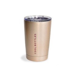 Cool Bottles - Kubek termiczny 330 ml Metallic Gold | Esy Floresy