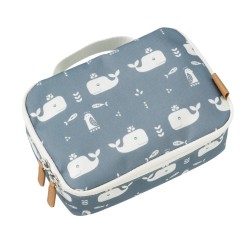 Fresk Śniadaniówka termiczna Wieloryb Blue fog | Esy Floresy