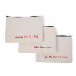 Childhome - Zestaw 3 saszetek Mommy - Dads - Treasure | Esy Floresy