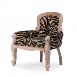 Childhome - Fotel mahoniowy tron ZEBRA | Esy Floresy