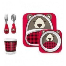 Skip Hop - Zestaw jedzeniowy Zoo Winter Niedźwiadek | Esy Floresy