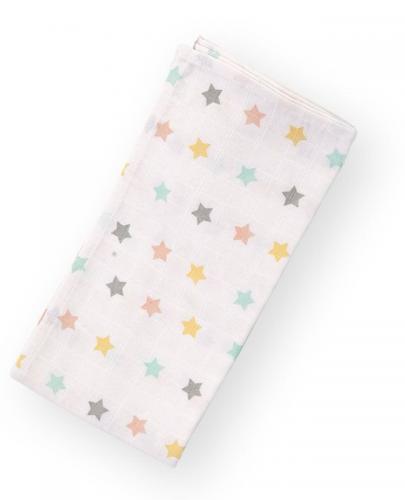 
                                                                                  Childhome - Pieluszka otulacz z tetry Gwiazdki 140x100 cm - Esy Floresy 