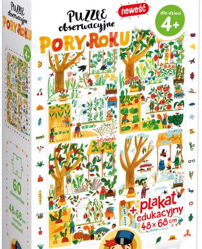 
                                                                                  CzuCzu - Puzzle obserwacyjne Pory roku - Esy Floresy 