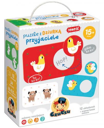 
                                                                                  CzuCzu - Puzzle z dziurką Przyjaciele 15m+ - Esy Floresy 