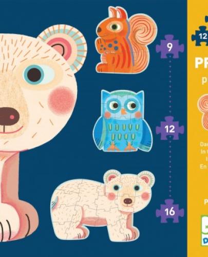 
                                                                                  Djeco - Puzzle progresywne 9/12/16 