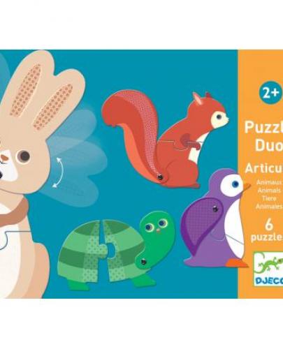 
                                                                                  Djeco - Puzzle ruchome ZWIERZĘTA - Esy Floresy 