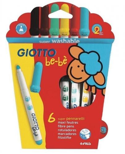 
                                                                                  Giotto Pisaki Grube 6 kolorów Bebe  - Esy Floresy 