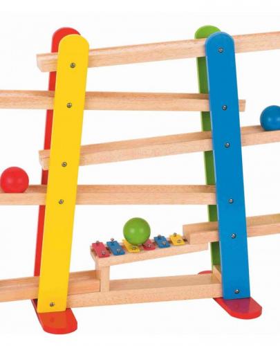 
                                                                                  Goki - Tor zjeżdżalnia dla kulek z ksylofonem - Esy Floresy 