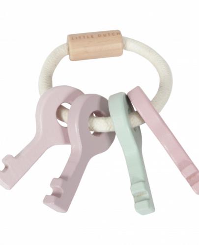 
                                                                                  Little Dutch - Kluczyki Drewniane Róż  - Esy Floresy 