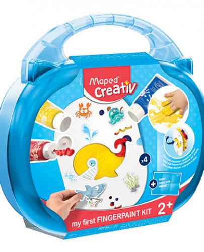 
                                                                                  MAPED - CREATIV FARBY DO MALOWANIA PALCAMI WALIZKA  - Esy Floresy 