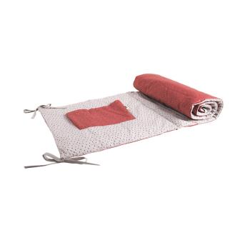 baby-bites-ochraniacz-do-lozeczka-148-x-40-cm-shell-beigecoral