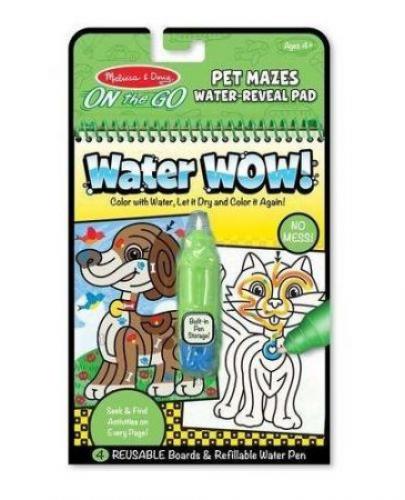 
                                                                                  Melissa & Doug - Wodna Kolorowanka Water Wow! - Zwierzakowe Labirynty - Esy Floresy 