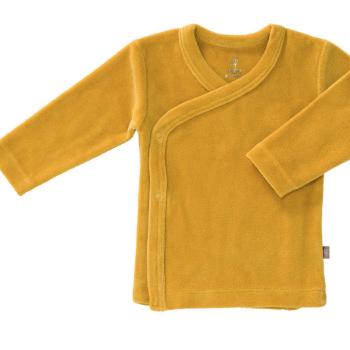 fresk-kardigan-welurowy-0-3-miesiecy-mimosa-yellow