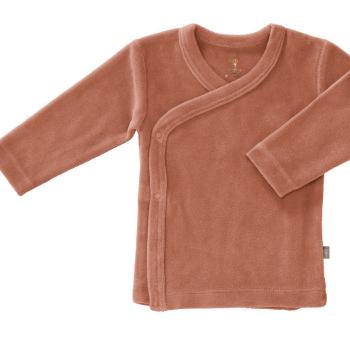 fresk-kardigan-welurowy-3-6-miesiecy-ash-rose