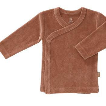 fresk-kardigan-welurowy-3-6-miesiecy-tawny-brown