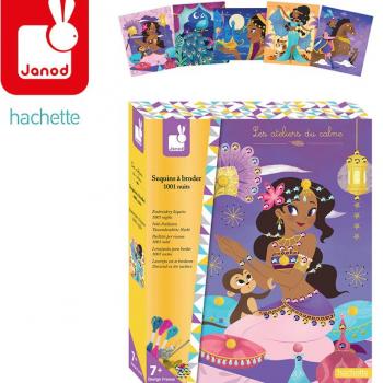 janod-zestaw-kreatywny-haftowane-cekiny-basnie-z-1001-nocy