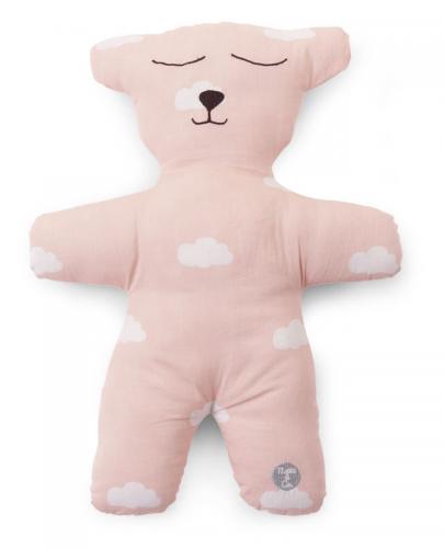 
                                                                                  Childhome - Pluszowa poduszka Miś różowy - Esy Floresy 