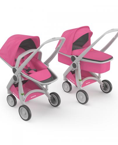 
                                                                                  Greentom - Zestaw A+B+C+D grey-pink - Esy Floresy 